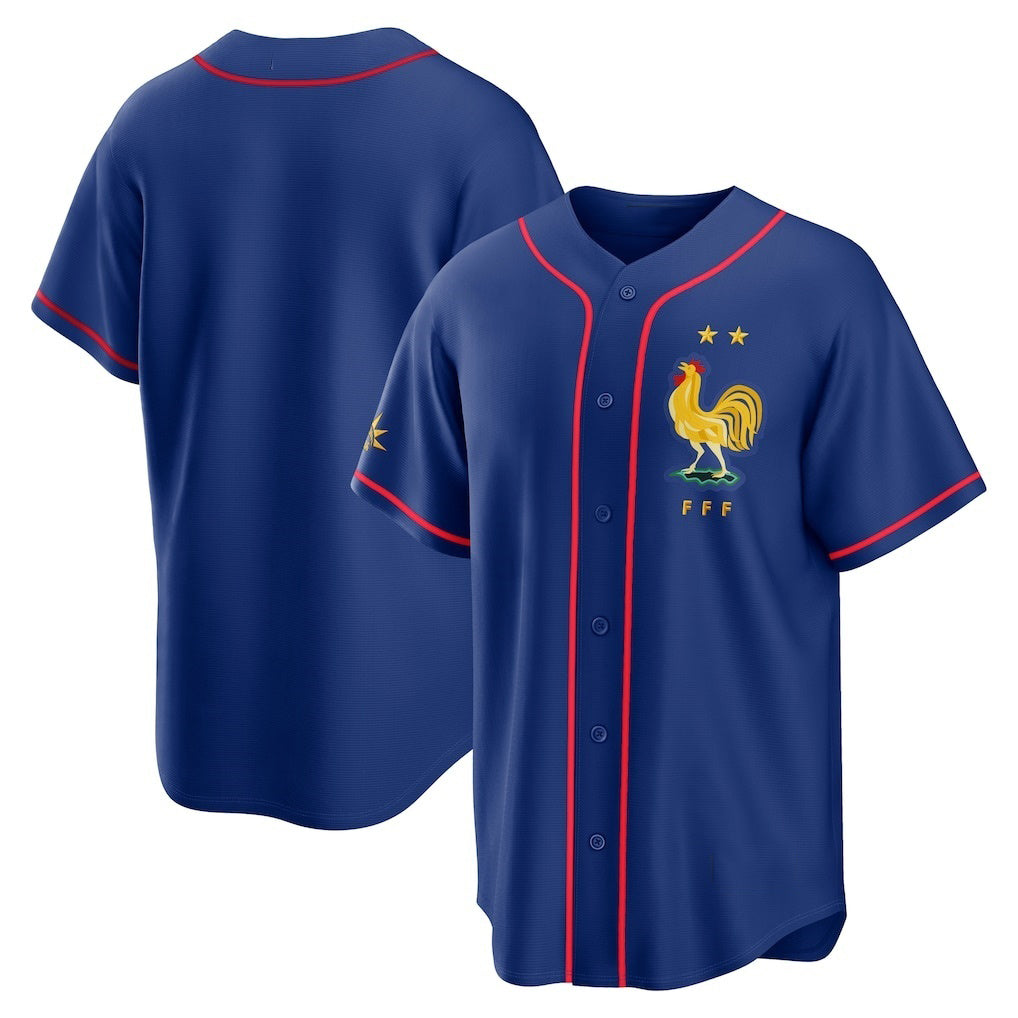 France National Team x Blue Stadium Replica Jersey