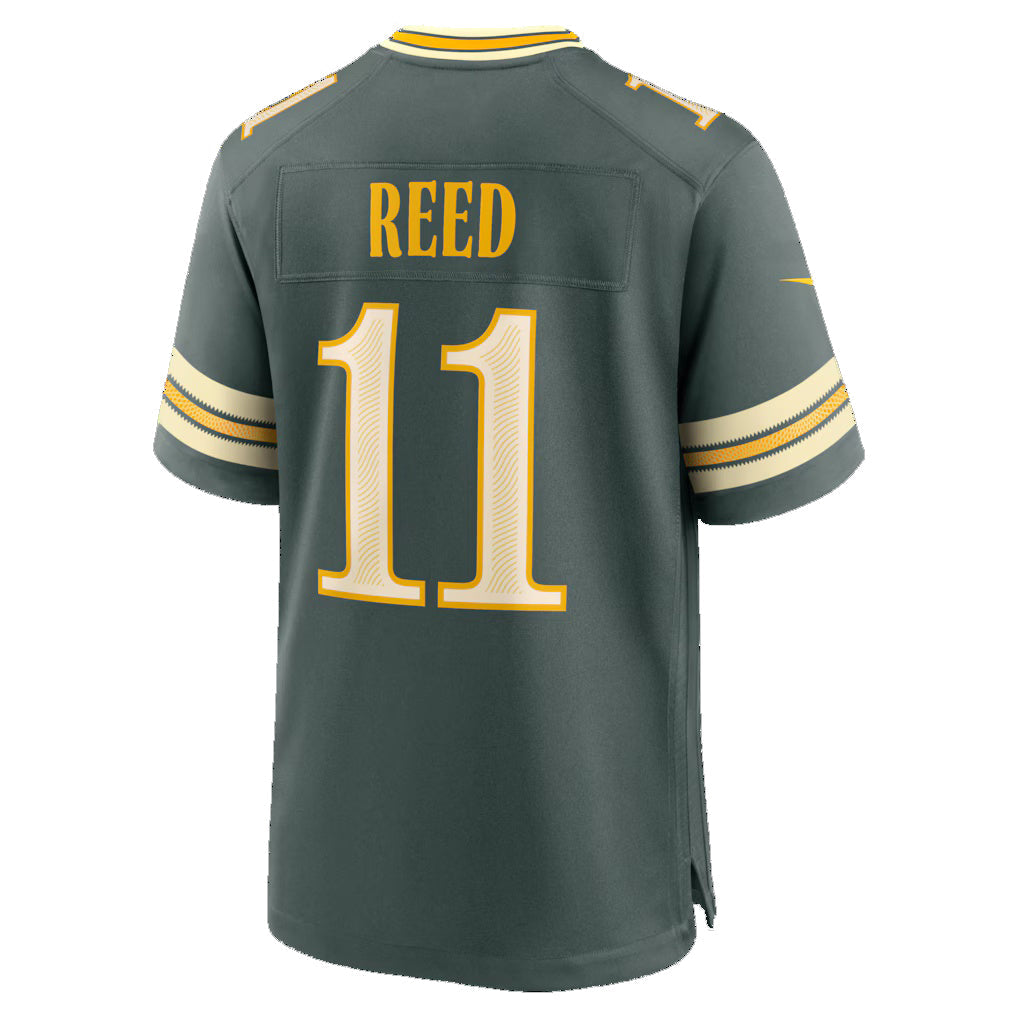GB.Packers #11 Jayden Reed Green 2026 Rivalries Collection Game Football Jersey