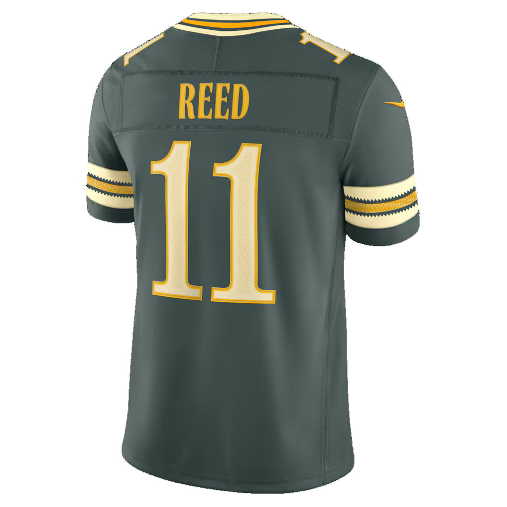 GB.Packers #11 Jayden Reed Green 2026 Rivalries Collection Stitched Limited Football Jersey