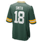 GB.Packers #18 Jonnu Smith Green Team Game Football Jersey