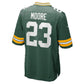 GB.Packers #23 Skyy Moore Green Team Game Football Jersey