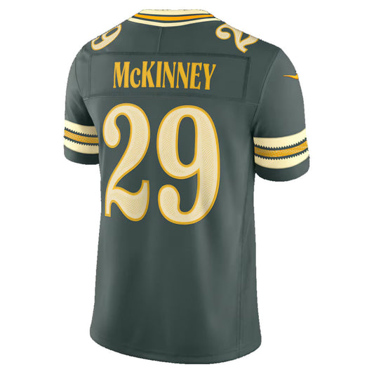 GB.Packers #29 Xavier McKinney Green 2026 Rivalries Collection Stitched Limited Football Jersey