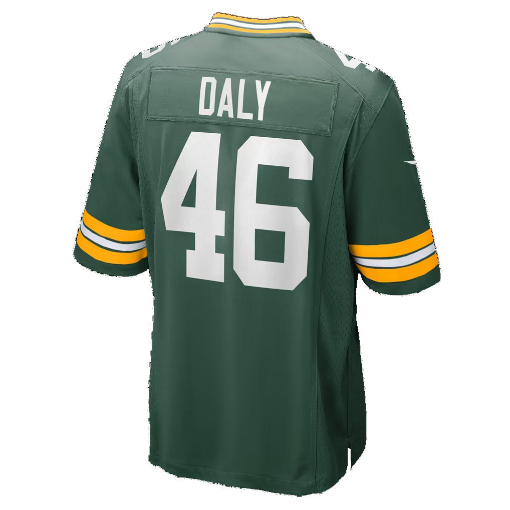 GB.Packers #46 Scott Daly Green Team Game Football Jersey