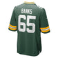 GB.Packers #65 Aaron Banks Green Team Game American Football Jerseys