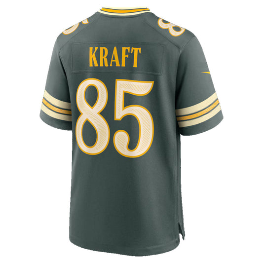 GB.Packers #85 Tucker Kraft Green 2026 Rivalries Collection Game Football Jersey