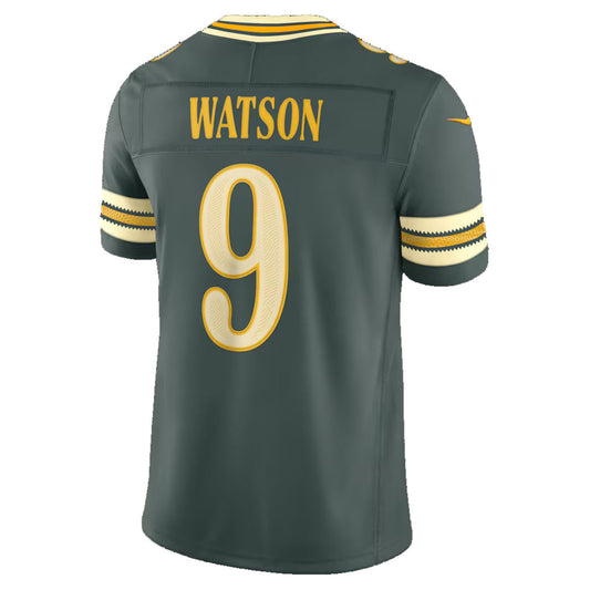 GB.Packers #9 Christian Watson Green 2026 Rivalries Collection Stitched Limited Football Jersey