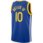 G.State Warriors #10 Jimmy Butler III Swingman Jersey - Icon Edition - Royal Stitched American Basketball Jersey