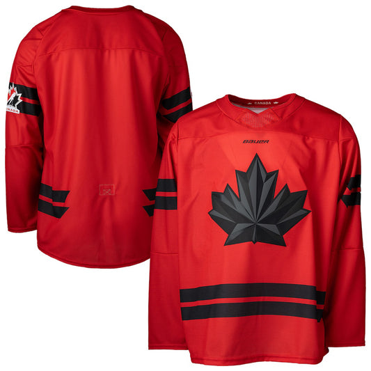 H.Canada Bauer Hockey Red 2026 Semi Pro Stitched American Hockey Jerseys