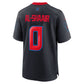 H.Texans #0 Azeez Al-Shaair Navy Alternate Game Football Jersey