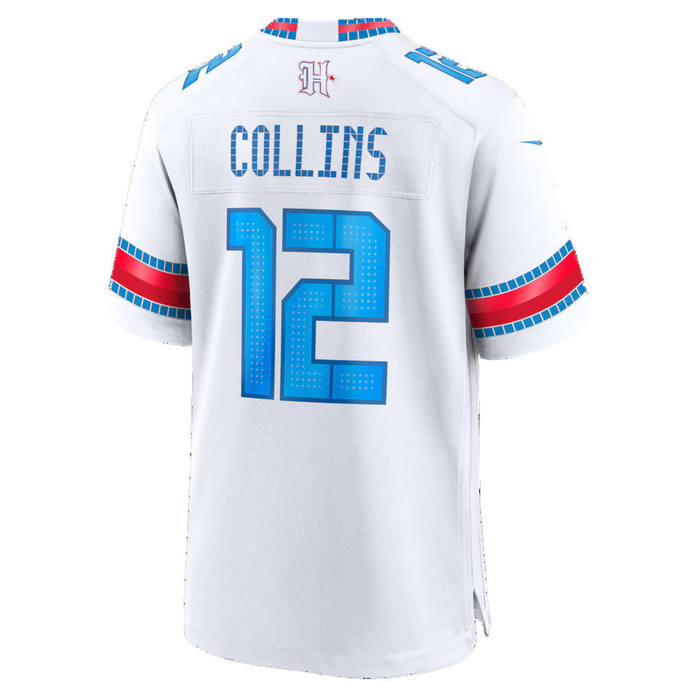 H.Texans #12 Nico Collins White 2026 Rivalries Collection Game Football Jersey