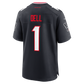 H.Texans #1 Tank Dell Navy Team Game American Football Jersey