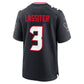 H.Texans #3 Kamari Lassiter Navy Team Game American Football Jersey