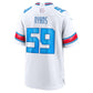 H.Texans #59 DeMeco Ryans White 2026 Rivalries Collection Game Football Jersey