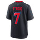 H.Texans #7 C.J. Stroud Navy Alternate 2 25th Season Game Football Jersey