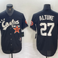 Houston Astros #27 Jose Altuve Black Cactus Jack Cool Base Baseball Jerseys