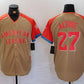 Houston Astros #27 Jose Altuve Cream 2024 All Star Limited Stitched Baseball Jerseys