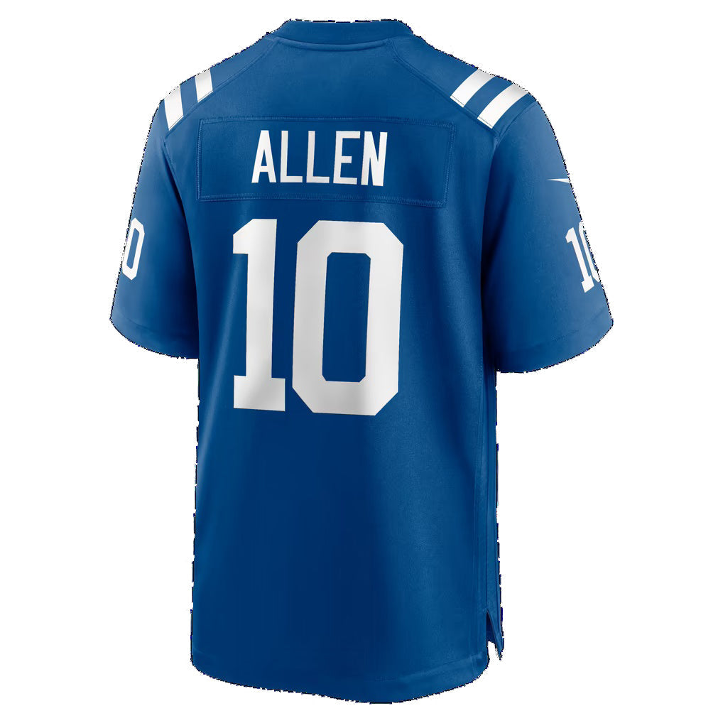 IN.Colts #10 Keenan Allen Royal Team Game Football Jersey