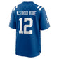 IN.Colts #12 Nick Westbrook-Ikhine Royal Team Game Football Jersey