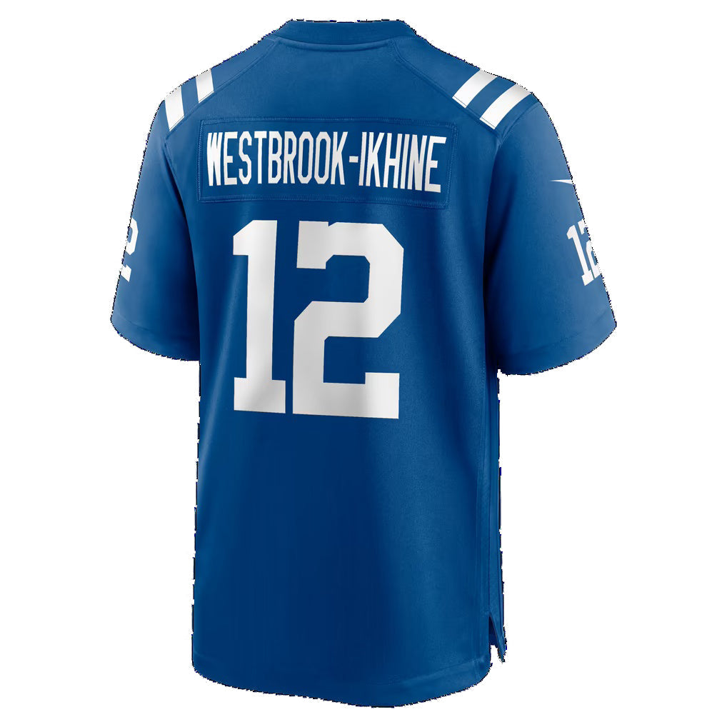 IN.Colts #12 Nick Westbrook-Ikhine Royal Team Game Football Jersey