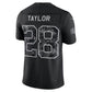IN.Colts #28 Jonathan Taylor Black 2026 Salute to Service Stitched Limited Football Jersey