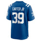 IN.Colts #39 Rob Carter Jr. Royal Team Game Football Jersey