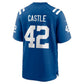 IN.Colts #42 Anderson Castle Royal Team Game Football Jersey
