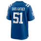 IN.Colts #51 Akeem Davis-Gaither Royal Team Game Football Jersey