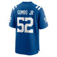 IN.Colts #52 George Gumbs Jr. Royal Team Game Football Jersey