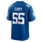 IN.Colts #55 Caden Curry Royal Team Game Football Jersey