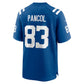 IN.Colts #83 Eli Pancol Royal Team Game  Stitched American Football Jerseys