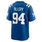 IN.Colts #94 Jerry Tillery Royal Team Game Football Jersey