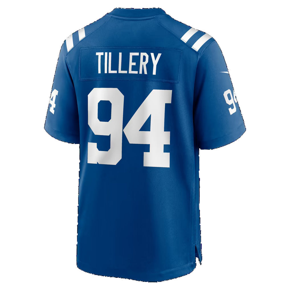 IN.Colts #94 Jerry Tillery Royal Team Game Football Jersey