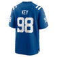 IN.Colts #98 Arden Key Royal Team Game Football Jersey