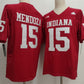 IN.Hoosiers #15 Fernando Mendoza Red 2026 Stitched Basketball American College Jerseys
