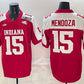 IN.Hoosiers #15 Fernando Mendoza Red Alternate F.U.S.E. 2026 Patch Stitched Football American College Jerseys