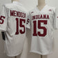 IN.Hoosiers #15 Fernando Mendoza White Stitched Basketball American College Jerseys
