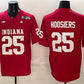 IN.Hoosiers #25 Hoosiers Red F.U.S.E. 2026 Patch Stitched Football American College Jerseys