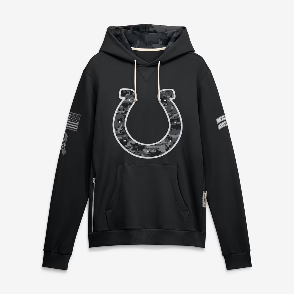 IN.Colts 2026 Salute To Service Club Pullover Hoodie Cheap sale Birthday and Christmas gifts Stitched American Football Jersey