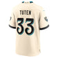 J.Jaguars #33 Bhayshul Tuten Natural 2026 Rivalries Collection Game Football Jersey