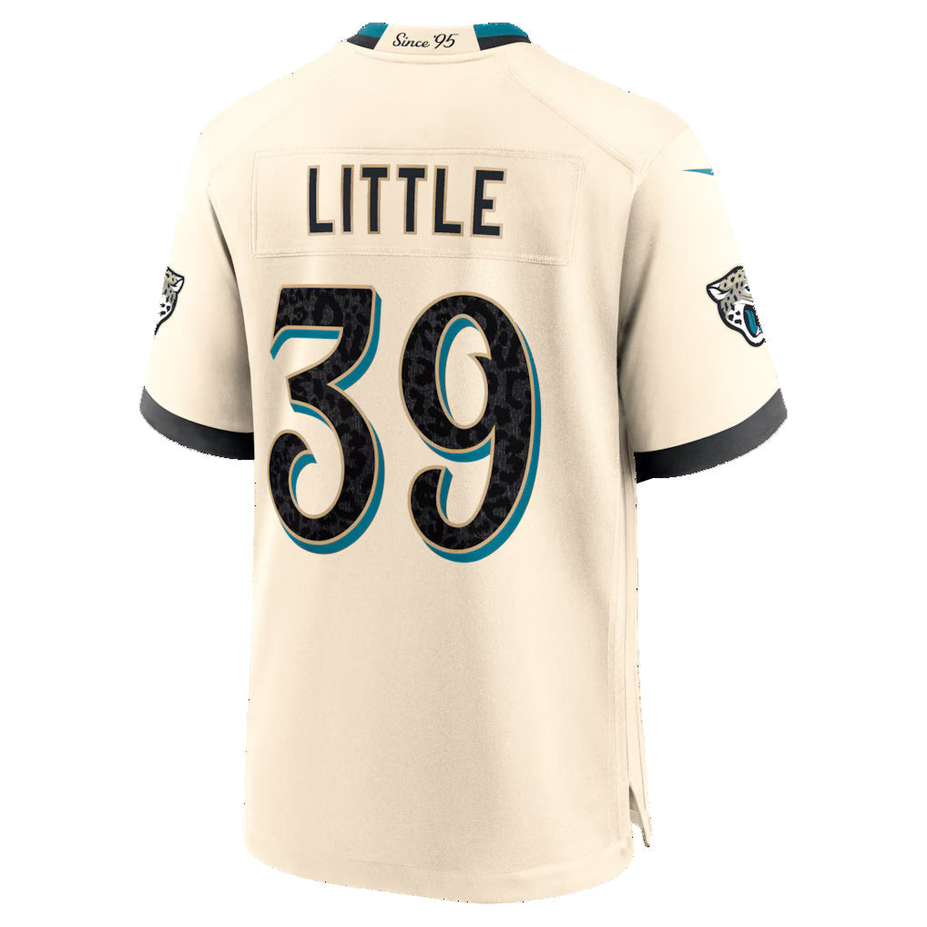 J.Jaguars #39 Cam Little Natural 2026 Rivalries Collection Game Football Jersey