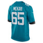 J.Jaguars #65 Patrick Mekari Teal Team Game American Football Jersey