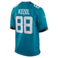 J.Jaguars #88 Tanner Koziol Teal Team Game Football Jersey