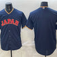 Japan Baseball Blank Navy 2026 World Baseball Classic Road Stadium Stitched Baseball Jersey