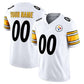 Custom P.Steelers White Vapor F.U.S.E. Limited Stitched Football Jersey