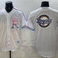 Kansas City Royals Team Big Logo White 2026 City Connect Stadium Stitched Jersey
