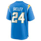 LA.Chargers #24 Rodney Shelley Powder Blue Team Game Football Jersey