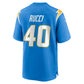 LA.Chargers #40 Hayden Rucci Powder Blue Puhics Team Game Jersey