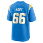 LA.Chargers #66 Bobby Hart Powder Blue Team Game Stitched American Football Jerseys