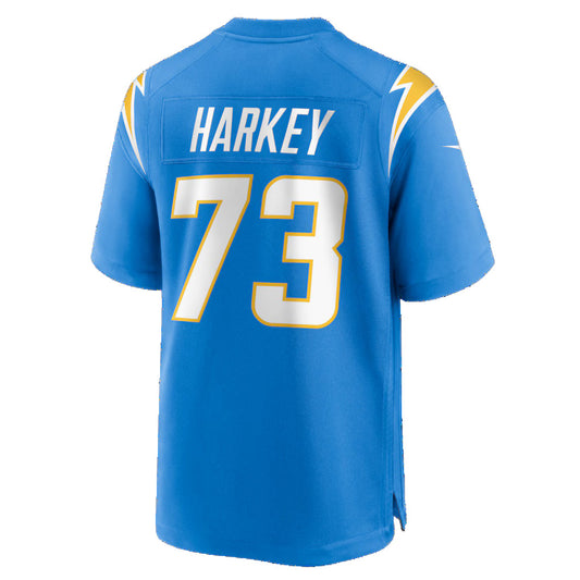 LA.Chargers #73 Alex Harkey Powder Blue Team Game Stitched Football American Jersey