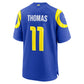 LA.Rams #11 Keir Thomas Royal Team Game Stitched Football American Jersey